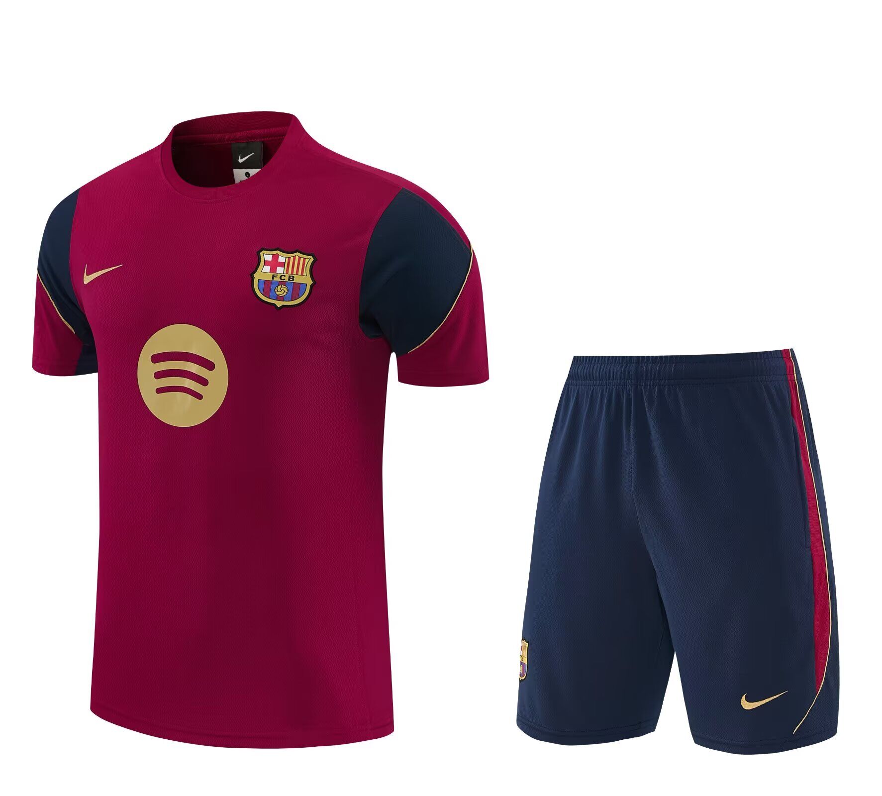 AAA Quality Barcelona 26/27 Dark Red Training Kit Jersey